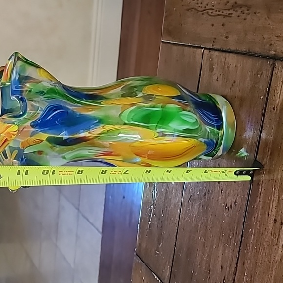 Colorful glass vase - Picture 7 of 7